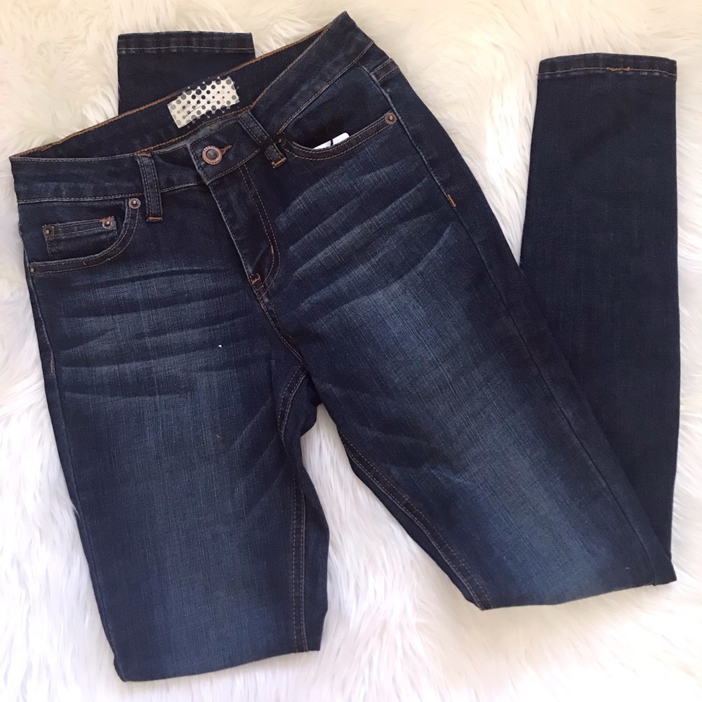 LAST 1  //  ‘IKON’ Premium Jeans | Dark Wash - Picture 2 of 4